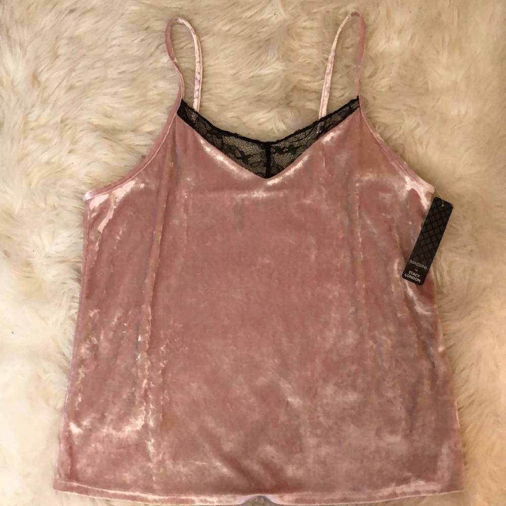 Massini soft lace top tank 💕